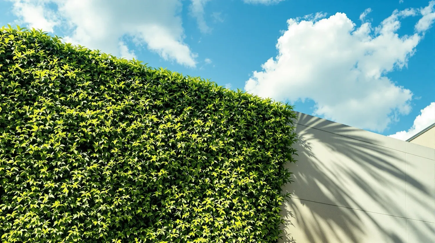 Exterior living wall